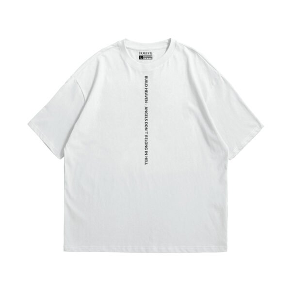 bagian depan kaos oversize fogive